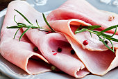 Ham Slices with Rosemary