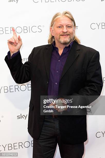 Frank Kessler attends the 'World of Cyberobics' presentation on April 14, 2016 in Berlin, Germany.