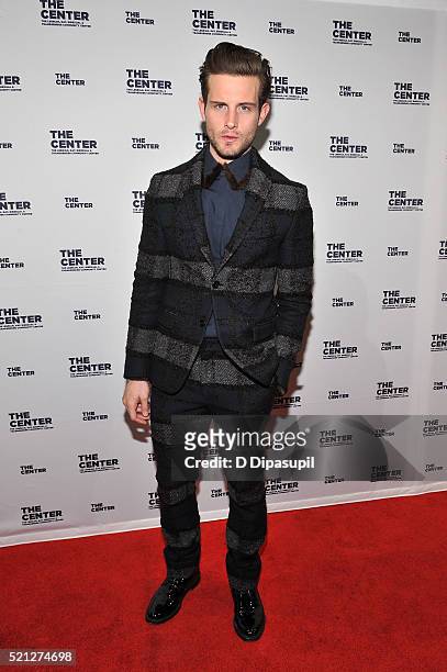 Nico Tortorella attends The LGBT Center of New York's annual fundraising dinner honoring Mary-Louise Parker and BNY Mellon at Cipriani Wall Street on...