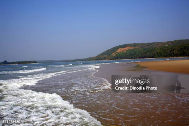 bhogwe beach, vengurla, sindhudurg, maharashtra, india, asia - maharashtra stock pictures, royalty-free photos & images