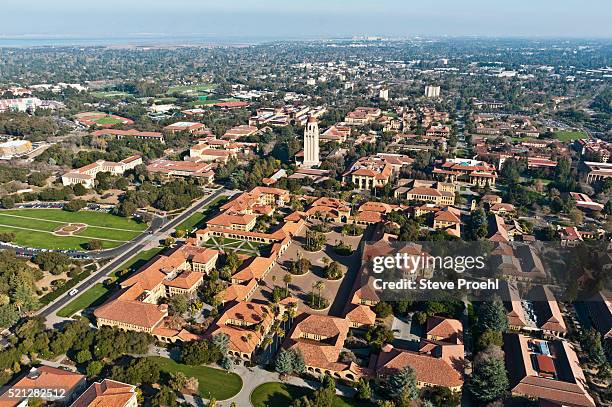 stanford university - palo alto stock-fotos und bilder