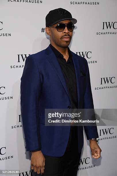 Drummer Eric Harland attends the exclusive gala event For the Love of Cinema during the Tribeca Film Festival hosted by luxury watch manufacturer...