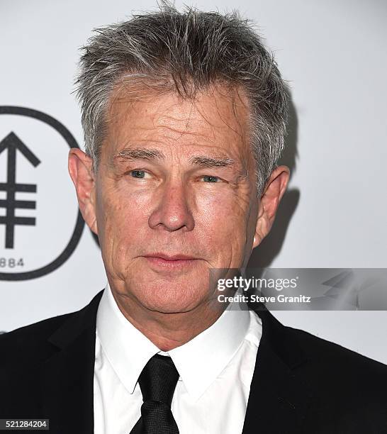 David Foster arrives at the Sean Parker And The Parker Foundation Launch The Parker Institute For Cancer Immunotherapy Gala on April 13, 2016 in Los...