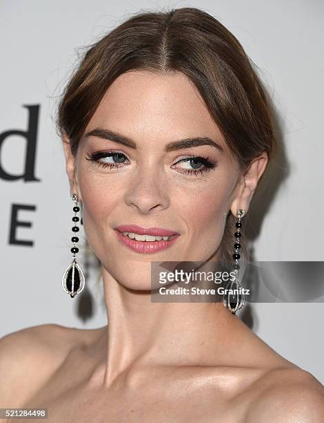 Jaime King arrives at the Sean Parker And The Parker Foundation Launch The Parker Institute For Cancer Immunotherapy Gala on April 13, 2016 in Los...