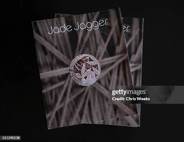 General view of atmosphere is seen at the launch of Jade Jagger's new fine jewelry collection at Chateau Marmont on April 14, 2016 in Los Angeles,...