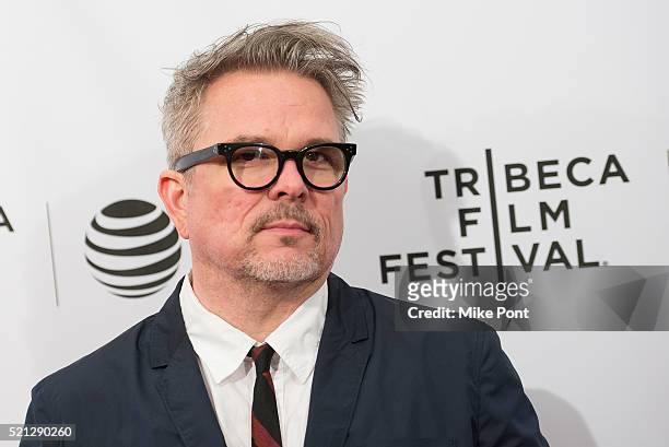 Andrew Kevin Walker attends the "Nerdland" premiere during the 2016 Tribeca Film Festival at SVA Theatre on April 14, 2016 in New York City.