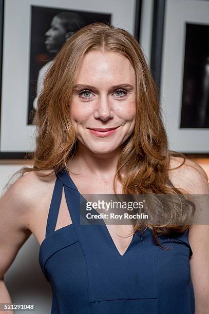 Actress Christiane Seidel attends the premiere of IFC Films' "Sky" - After Party hosted by The Cinema Society and Hugo Boss at Omar's on April 14,...
