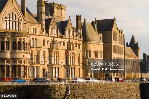 aberystwyth university - south wales stock pictures, royalty-free photos & images
