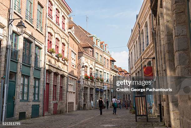 old town of lille, france - france lille stock pictures, royalty-free photos & images