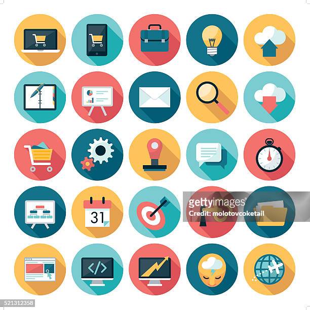 business icons - searching stock illustrations