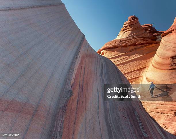 coyote buttes - mountain peak utah stock pictures, royalty-free photos & images