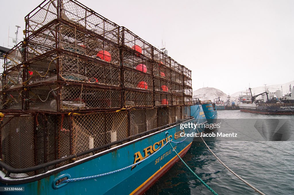 Alaska commercial crab boat