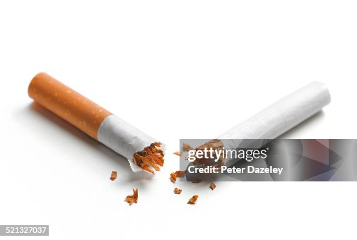 New year resolution broken cigarette New year resolution broken cigarette