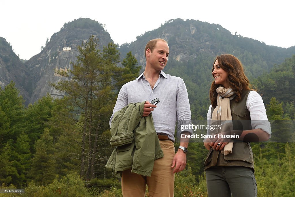 The Duke & Duchess Of Cambridge Visit India & Bhutan - Day 6