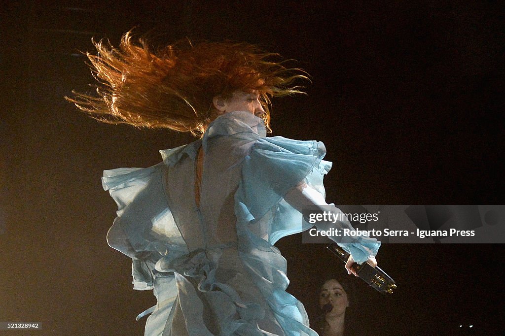 Florence & the Machine Perform In Bologna