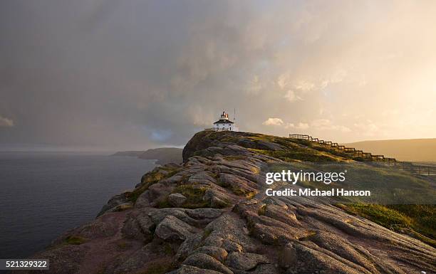 picture of lighthouse, st. john's, newfoundland and labrador, canada - st john's newfoundland stock-fotos und bilder