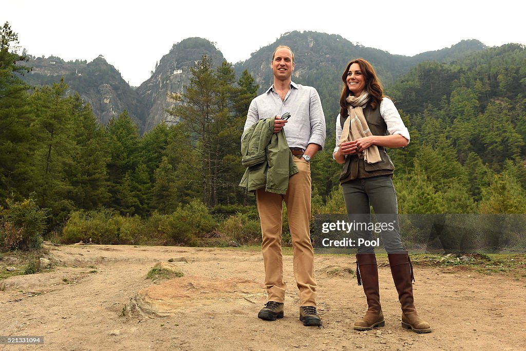 The Duke and Duchess Of Cambridge Visit India and Bhutan - Day 6