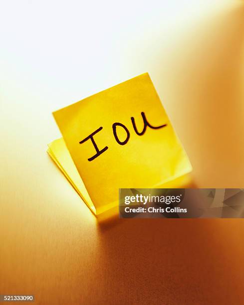 48 Iou Note Stock Photos, High-Res Pictures, and Images - Getty Images