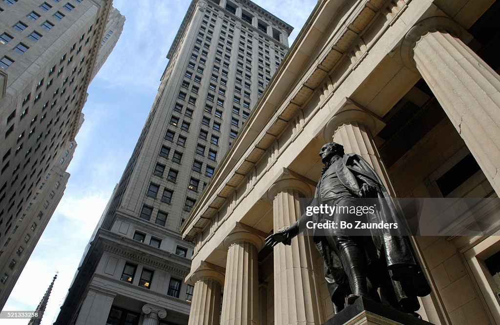 Statue of George Washington, Wall Street, New York City