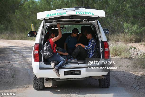 Central American children are transported for processing by the U.S. Border Patrol after they crossed the Rio Grande from Mexico into the United...