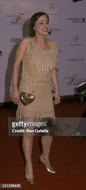 Tiffany Tubin attends 20th Annual Council of Fashion Designers of America Awards on June 14, 2001 at Avery Fisher Hall at Lincoln Center in New York...