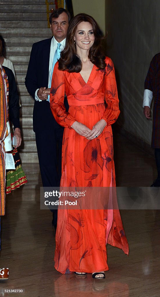 The Duke and Duchess Of Cambridge Visit India and Bhutan - Day 6