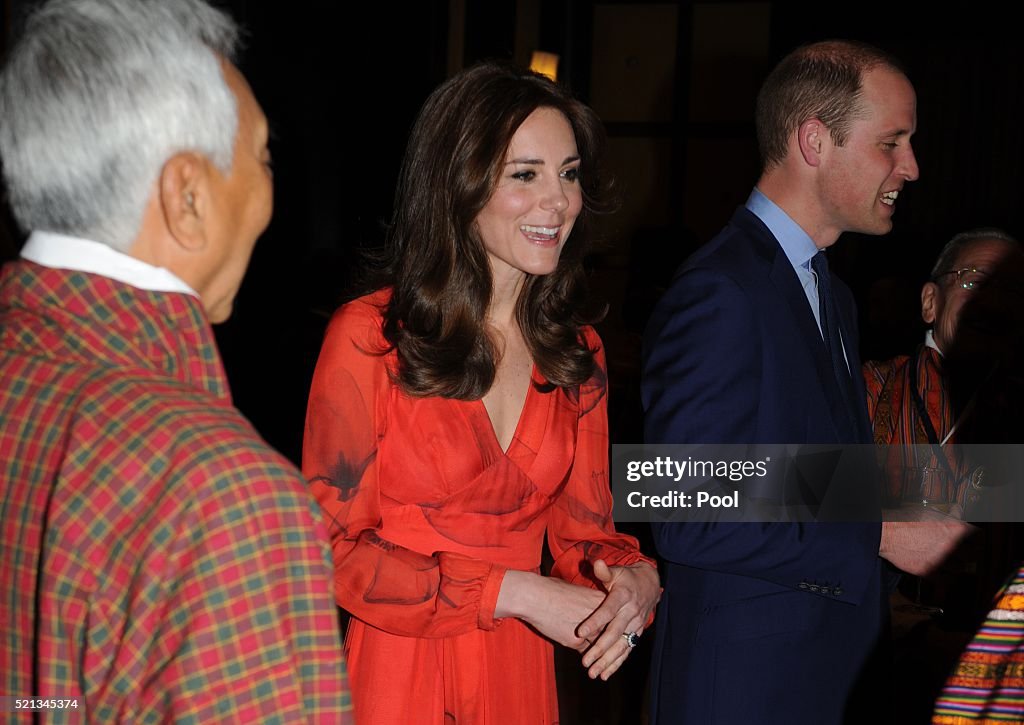 The Duke and Duchess Of Cambridge Visit India and Bhutan - Day 6