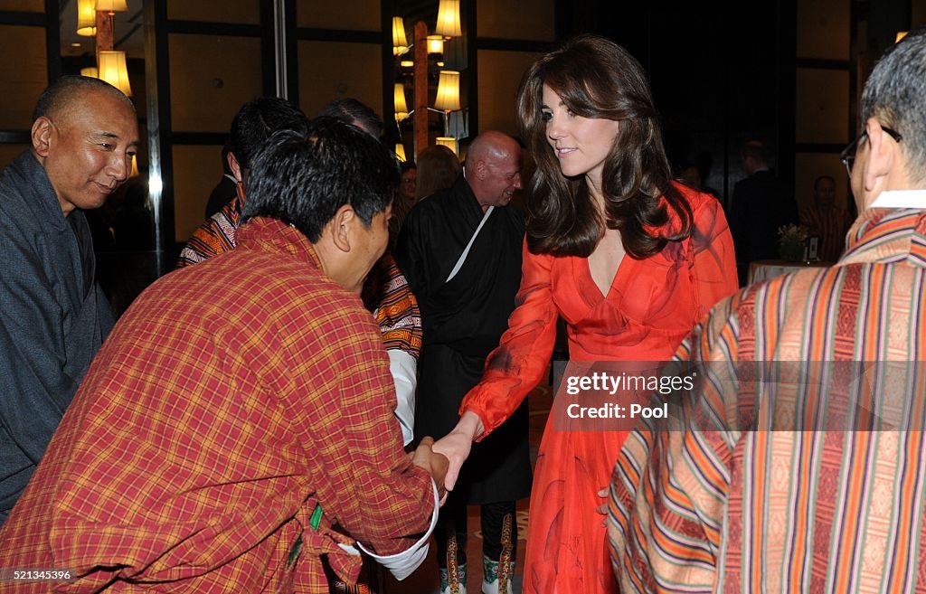 The Duke and Duchess Of Cambridge Visit India and Bhutan - Day 6