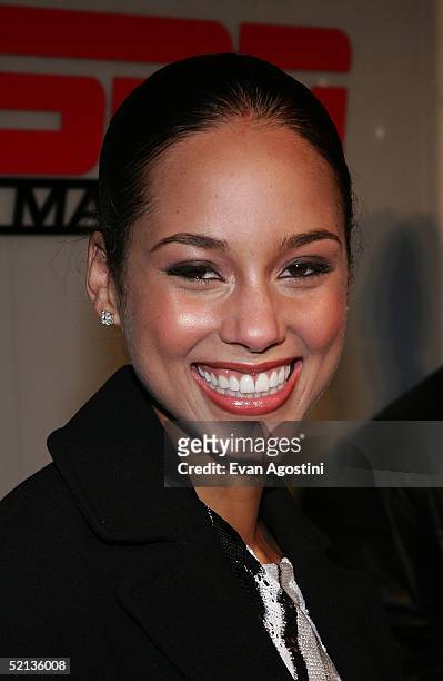 Alicia Keys attends the Next House Hosts ESPN The Magazine - Party With Alicia Keys on February 4, 2005 in Jacksonville, Florida.