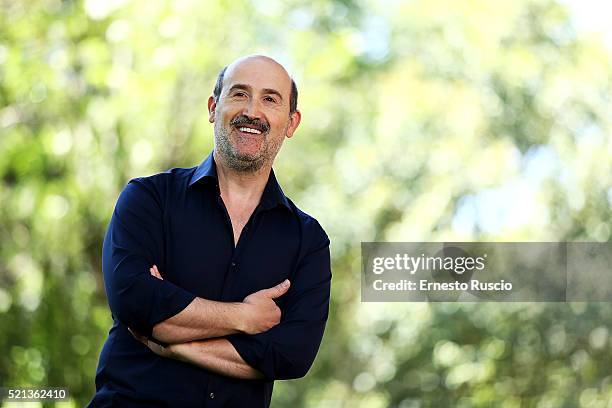 Javier Camara attends the 'Truman' photocall at La Casa Del Cinema on April 15, 2016 in Rome, Italy.