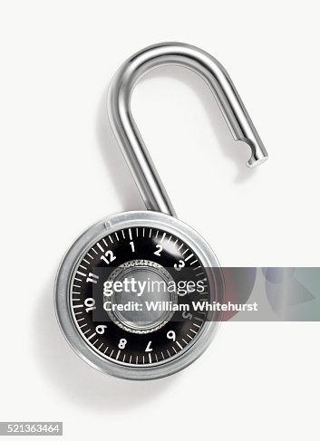Open Combination Lock High-Res Stock Photo - Getty Images