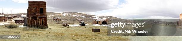 Bodie State Historic Park, the best preserved ghost town in California, was founded in 1859 when gold was discovered and abandoned in 1942.