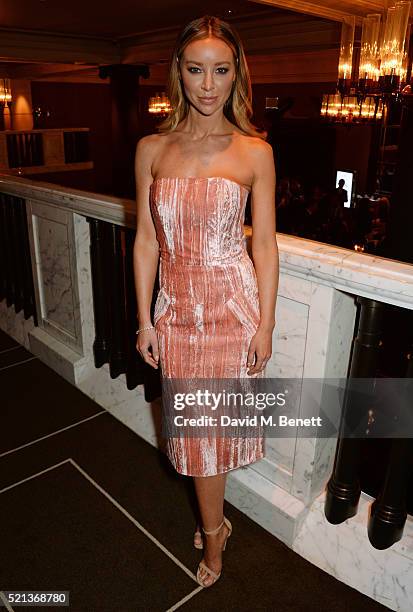 Lauren Pope attends the Winq Spring Ball in aid of the Elton John Aids Foundation at Rosewood London on April 15, 2016 in London, England.