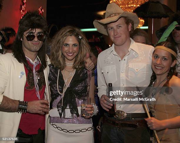 Guests attend The Centennial Bachelors Ball at The Beverly Hilton on February 4, 2005 in Los Angeles, California. The Bachelors is the oldest club in...