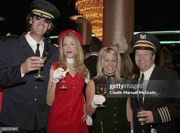Guests attend The Centennial Bachelors Ball at The Beverly Hilton on February 4, 2005 in Los Angeles, California. The Bachelors is the oldest club in...