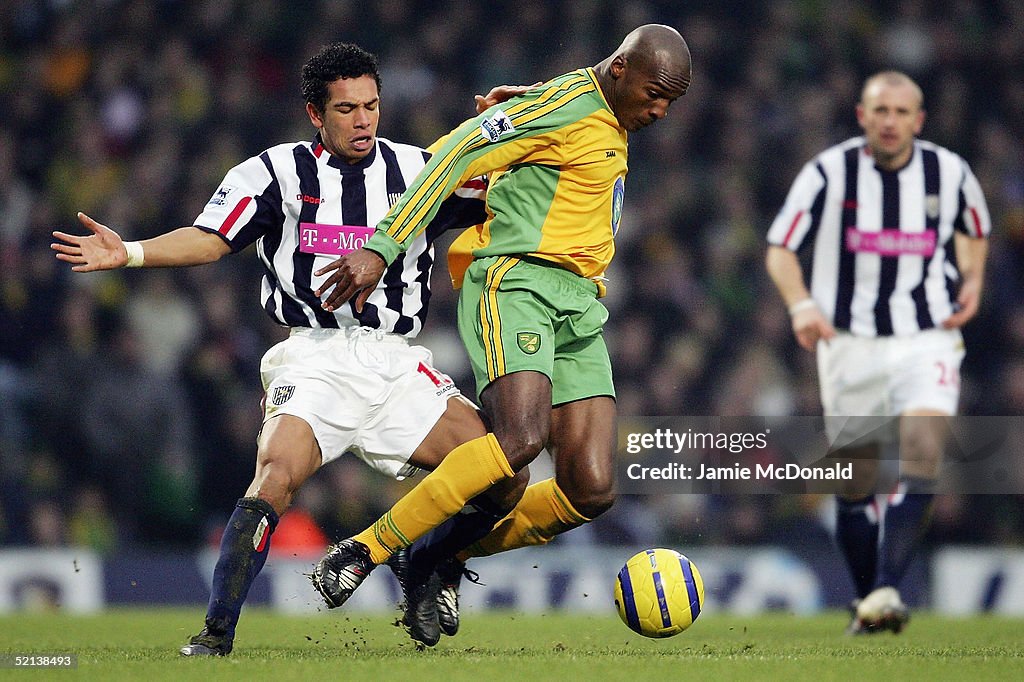 Norwich City v West Bromwich Albion