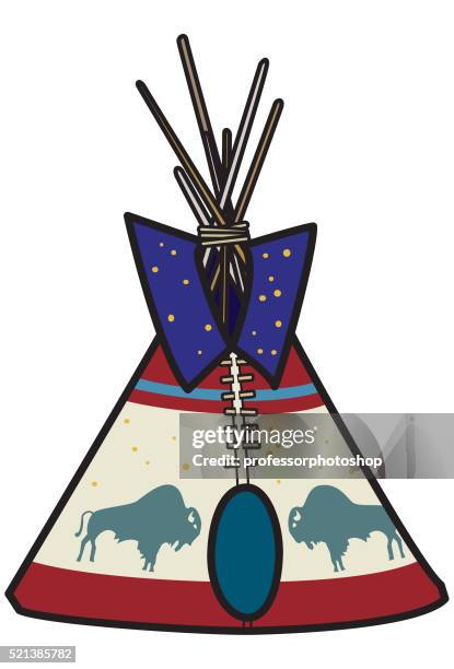 teepee - teepee stock illustrations