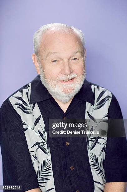 Storyboard artist Burny Mattinson poses for a portrait at the 2013 D23 Expo on August 6, 2013 in Las Vegas, Nevada.
