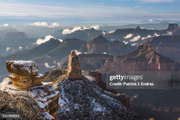 Snow Rim 91 Grand Canyon North Rim Snow Stock Photos, High-Res Pictures, and ...