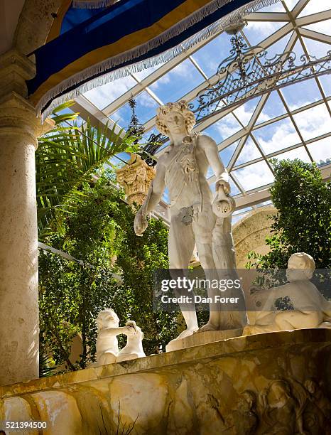 historic viscaya atrium and skylight - vizcaya province stock pictures, royalty-free photos & images