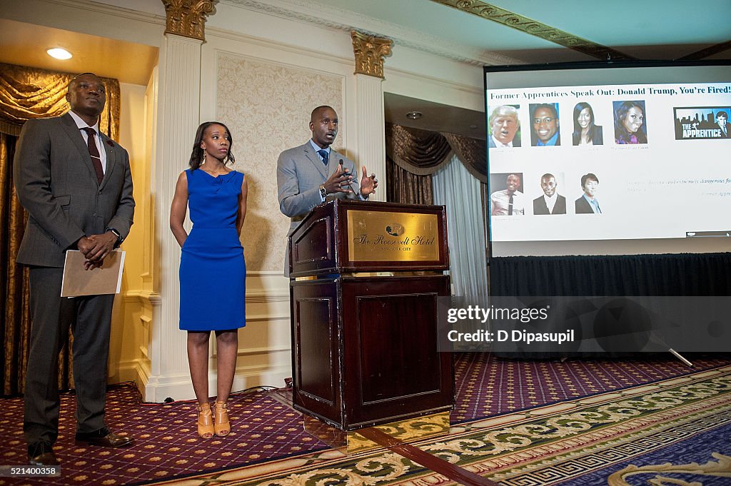 Former Apprentices Speak Out: Donald Trump, You're Fired! Press Conference