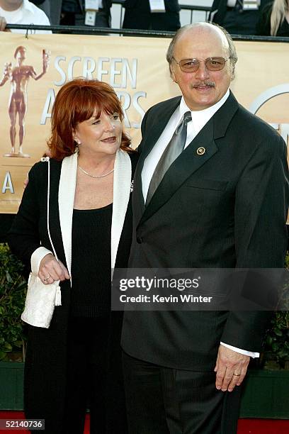 Actor Dennis Franz and his wife Joanie Zeck arrive to the 11th Annual Screen Actors Guild Awards at the Los Angeles Shrine Exposition Center on...