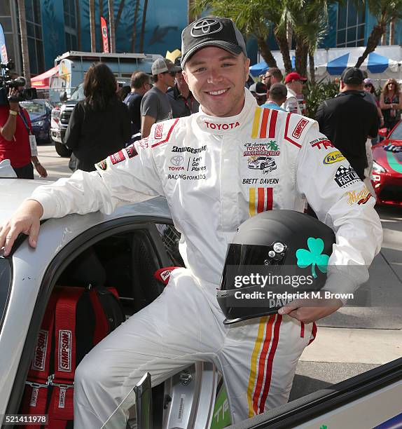 Actor Brett Davern attends the 42nd Toyota Grand Prix of Long Beach on April 15, 2016 in Long Beach, California.