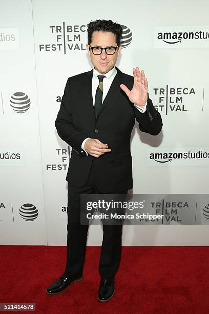 Director J.J. Abrams attends the Tribeca Talks Directors Series: J.J. Abrams With Chris Rock at BMCC John Zuccotti Theater on April 15, 2016 in New...