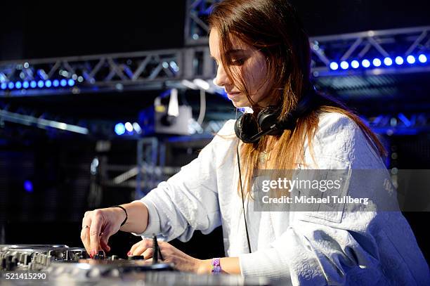 Nina Las Vegas performs onstage during day 1 of the 2016 Coachella Valley Music & Arts Festival Weekend 1 at the Empire Polo Club on April 15, 2016...