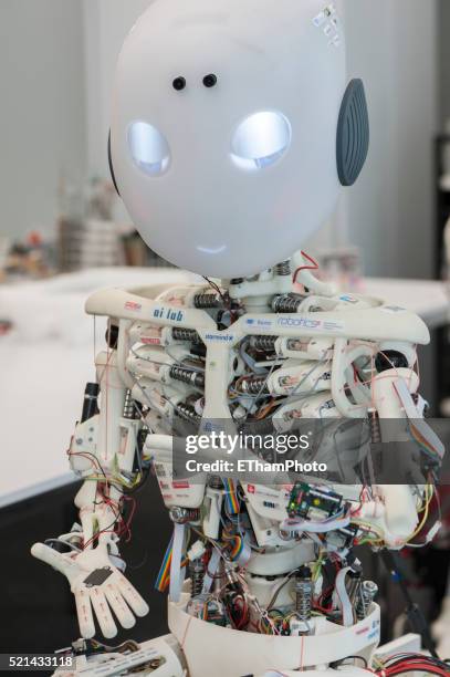roboy humanoid robot - roboy stock-fotos und bilder