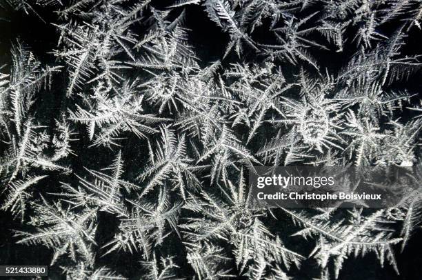 switzerland, valais, ice crystals - ice crystal stock pictures, royalty-free photos & images