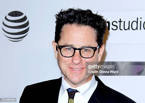 Abrams attends at the Tribeca Talks Director's Series: J.J. Abrams with Chris Rock during the 2016 Tribeca Film Festival at John Zuccotti Theater at...