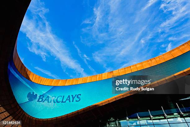 barclays center in brooklyn, new york - barclays center brooklyn stock pictures, royalty-free photos & images