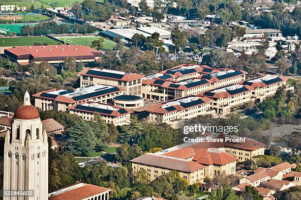 stanford graduate school of business - palo alto stock-fotos und bilder